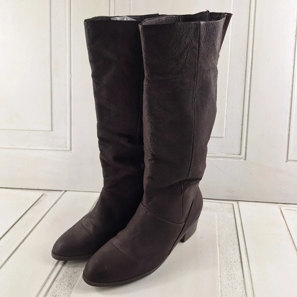 Savida Shoes - Savida Collection By Betco Brown Genuine Leather Womens Boots Sz 8